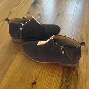 Franco Sarto Brown Booties